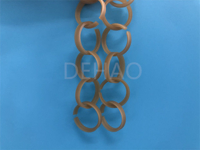 GF30 Ultem PEI Plastic, OEM Plastic Onverwachte Slot Bindende Ringen